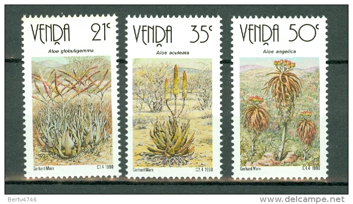 Venda  1990 ** MNH  Aloes - Venda