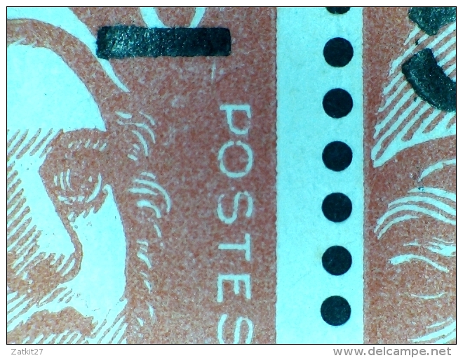 timbre de 1945 - 1947 Marianne de Gandon surchargé n° 827