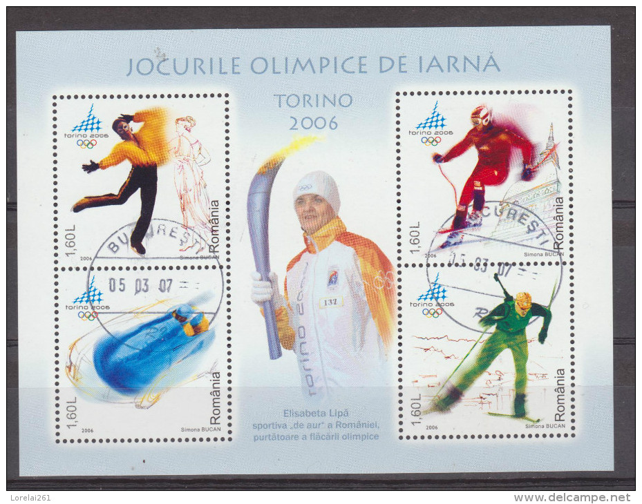 2006 -  J.O. D Hiver TORINO  Mi No Block 368 - Used Stamps