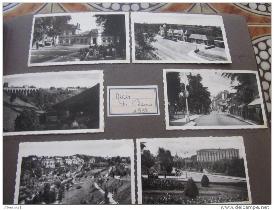 France 6 Photo De Néris Les Bains En 1938 Voir Plan Général Suivi Des 5 Photos Photographies - Lieux