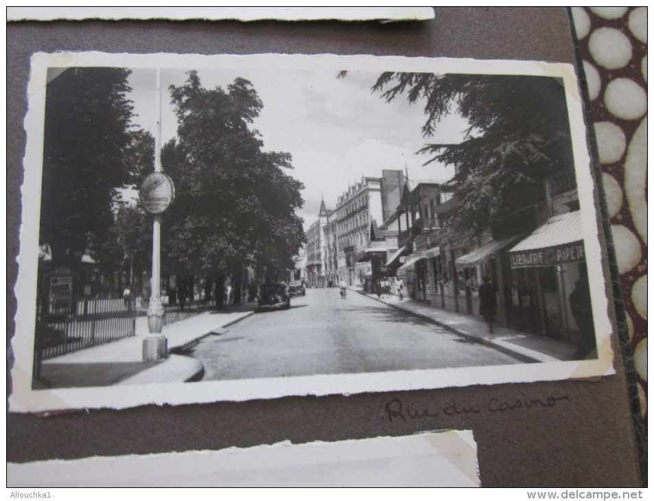 France 6 photo de Néris les Bains en 1938 voir plan général suivi des 5 photos photographies