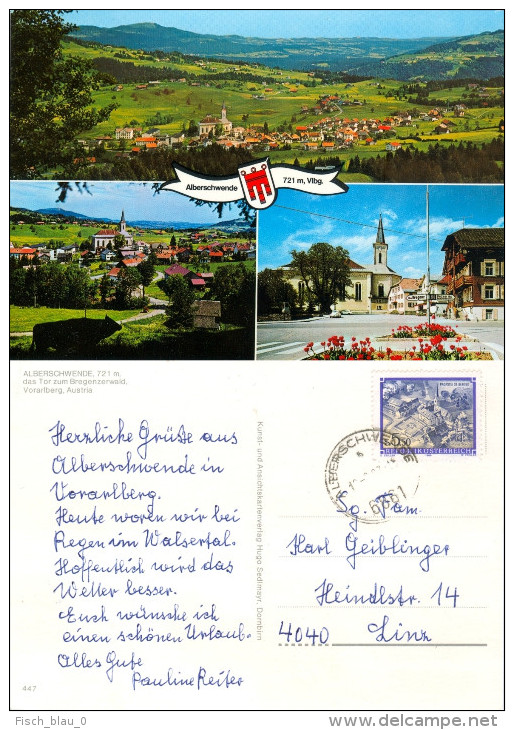 AK Vorarlberg 6861 Alberschwende Tor Zum Bregenzerwald Österreich AUSTRIA Ansichtskarte Picture Postcard Autriche - Bregenzerwaldorte