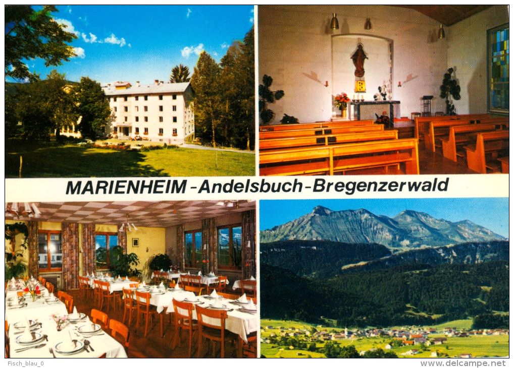 AK Vorarlberg 6866 Andelsbuch Marienheim Bregenzerwald Bregenzer Wald Österreich Austria Autriche Ansichtskarte Postcard - Bregenzerwaldorte