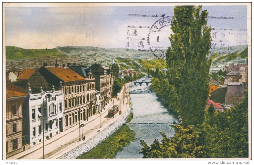 I5367 - Yugoslavia (1934) Sarajevo 1 (postcard: Sarajevo) - Storia Postale