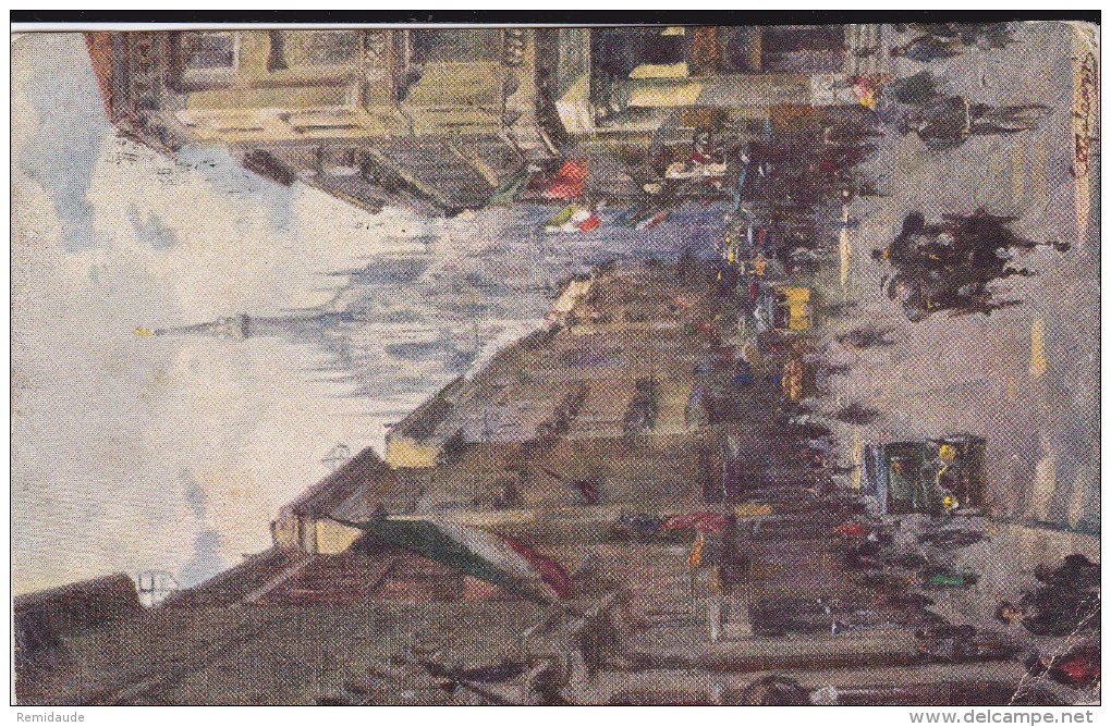 MONACO / ITALIE - 1923 - CARTE De MILANO Pour MONTE CARLO Avec TAXE MONEGASQUE - Postmarks