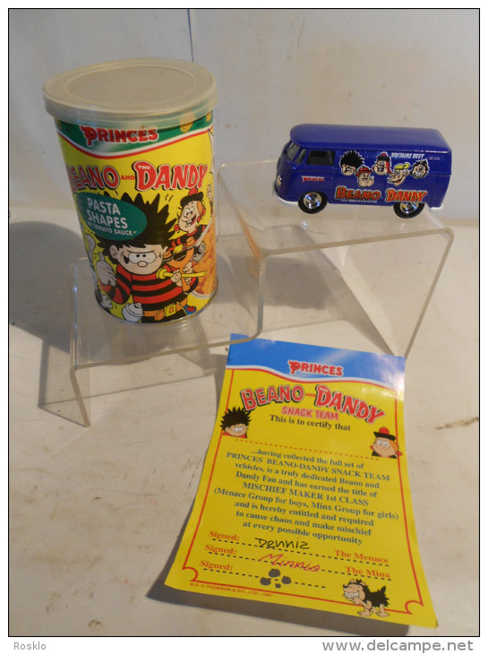 LIEDO PROMOTIONEL / BUS WV / BEANO DANDY / NEUF COMPLET BOITE CANETTE - Advertising - All Brands