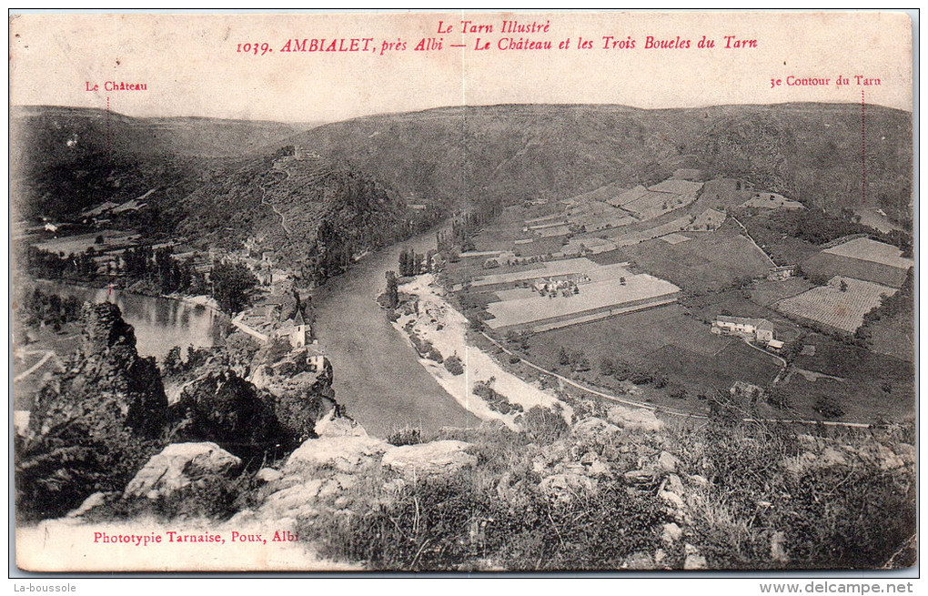 81 AMBILAET - Le Château Et Les Trois Boucles Du Tarn - Autres & Non Classés