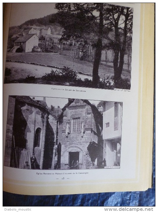 1925  CAUSSES-CEVENNES et GORGES du TARN (La Couvertoirade,Meyrueis,Bl andas,Ispagnac,Mende,Cast elbouc,Millau,La Caze e