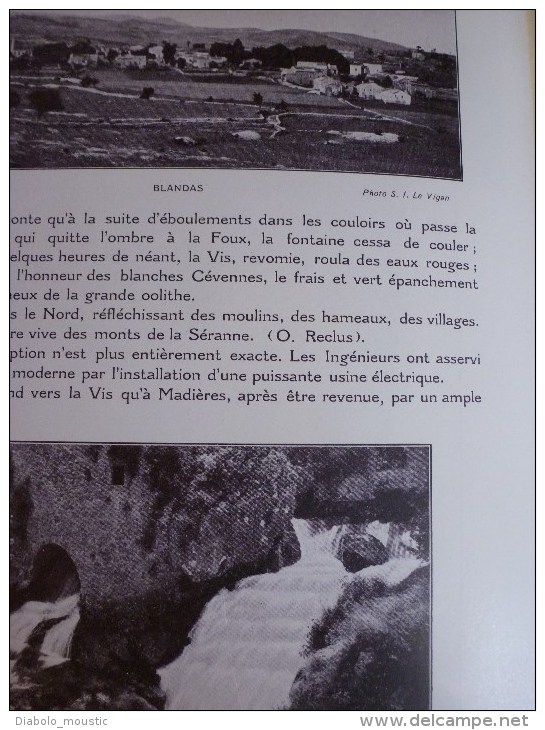 1925  CAUSSES-CEVENNES et GORGES du TARN (La Couvertoirade,Meyrueis,Bl andas,Ispagnac,Mende,Cast elbouc,Millau,La Caze e