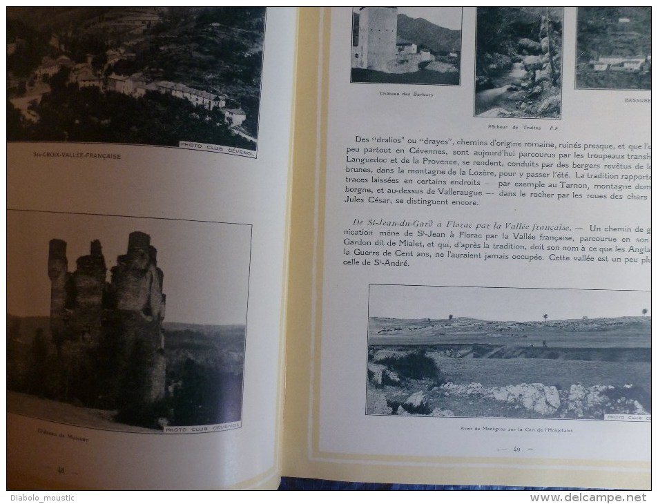 1925  CAUSSES-CEVENNES et GORGES du TARN (La Couvertoirade,Meyrueis,Bl andas,Ispagnac,Mende,Cast elbouc,Millau,La Caze e