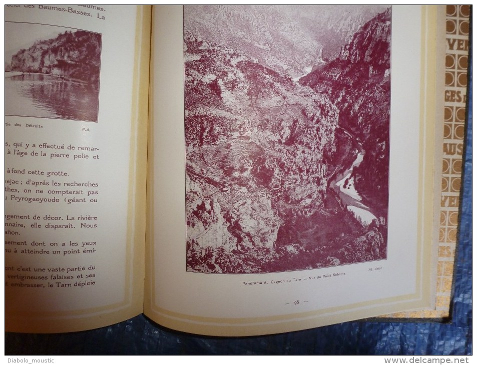 1925  CAUSSES-CEVENNES et GORGES du TARN (La Couvertoirade,Meyrueis,Bl andas,Ispagnac,Mende,Cast elbouc,Millau,La Caze e