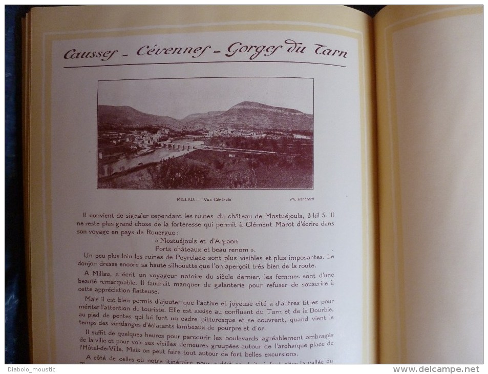 1925  CAUSSES-CEVENNES et GORGES du TARN (La Couvertoirade,Meyrueis,Bl andas,Ispagnac,Mende,Cast elbouc,Millau,La Caze e