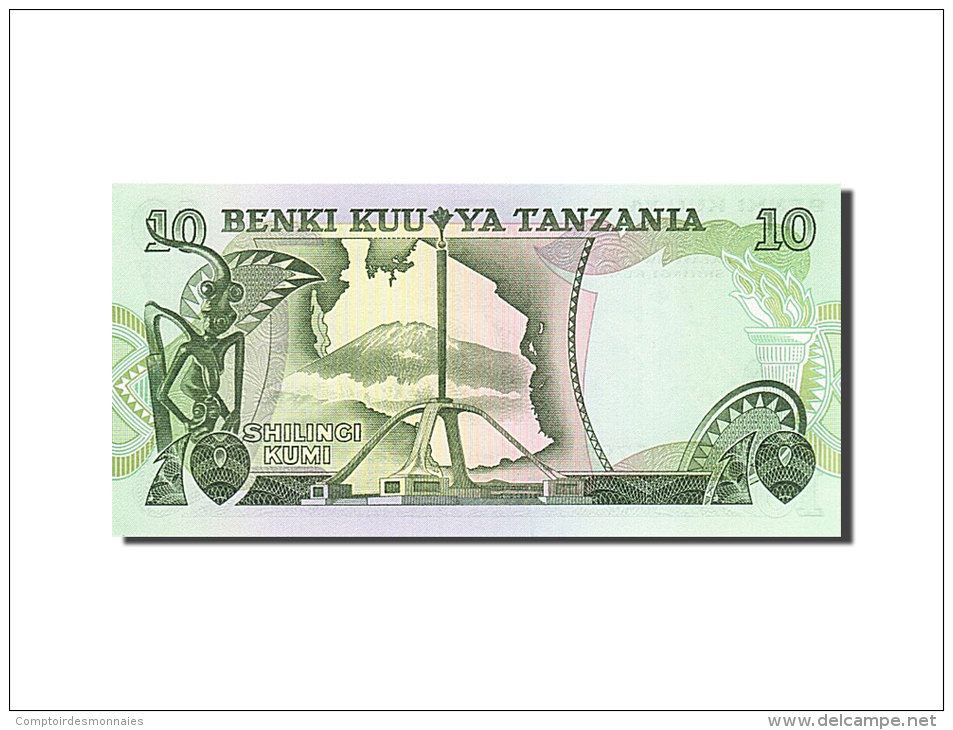 [#255579] Tanzanie, 10 Shilingi, Type Président J. Nyerere - Tanzanie