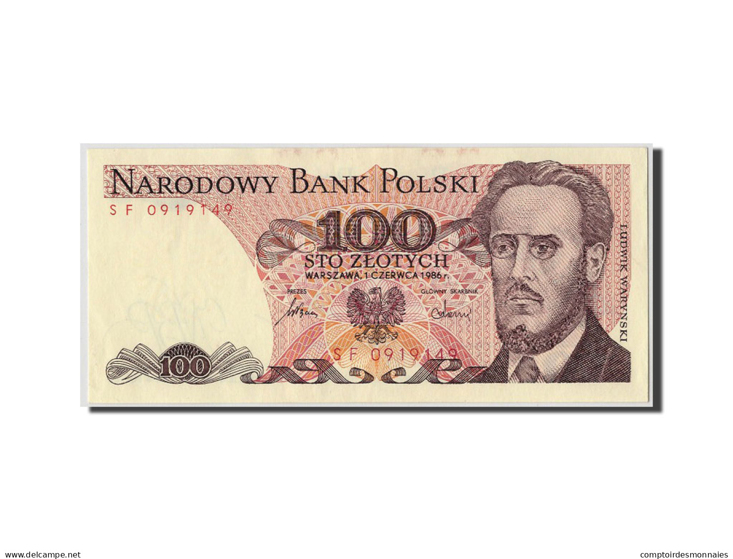 Billet, Pologne, 100 Zlotych, 1986, 1986-06-01, SPL - Pologne