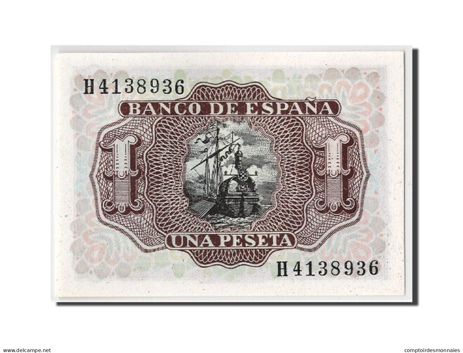 Billet, Espagne, 1 Peseta, 1953, 1953-07-22, NEUF - 1-2 Pesetas