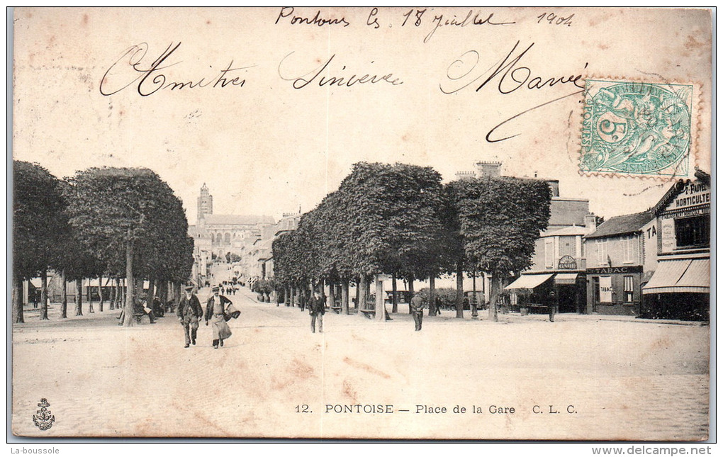 95 PONTOISE - Place De La Gare - Pontoise