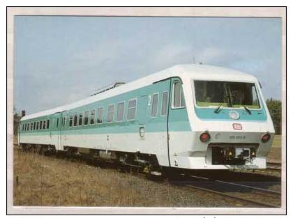 Regional Schnell Bahn - Triebwagen 6 10 003 Der DB , Auch Deutscher Pendolino Genannt - Treinen