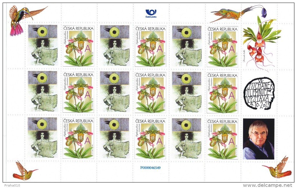 Czech Republic / Special Commemorative Souvenir Sheets (2013) Jilemnice - Exhibition Vladimir Suchanek - Blokken & Velletjes