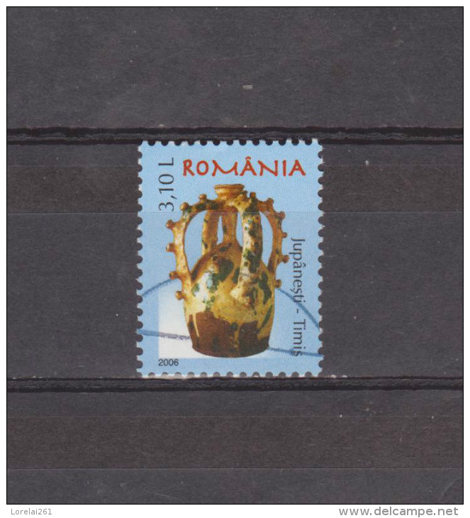2006 - Serie Courante / Pichets Populaires II  Mi No 6064  Jupanesti - Olt - Used Stamps