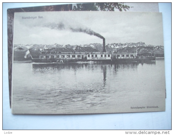 Duitsland Deutschland Bayern Starnberger See Mit Dampfer - Starnberg