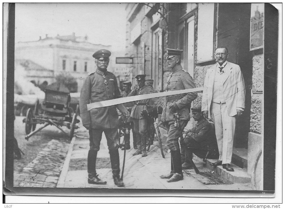 Le Général Allemand Von Mackense Sur Le Front Oriental 1 Photo 1914-1918 14-18 Ww1 WwI Wk - War, Military