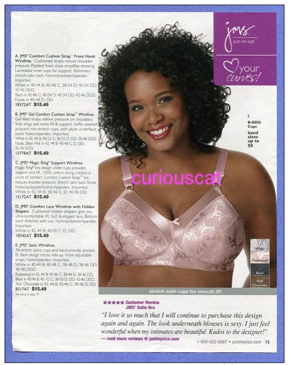 PUBLICITES USA MAGAZINE ADVERTISEMENT RECLAME WERBUNG REKLAME PUBBLICITA PUBLICIDAD For LINGERIE BRAS BH - Publicités