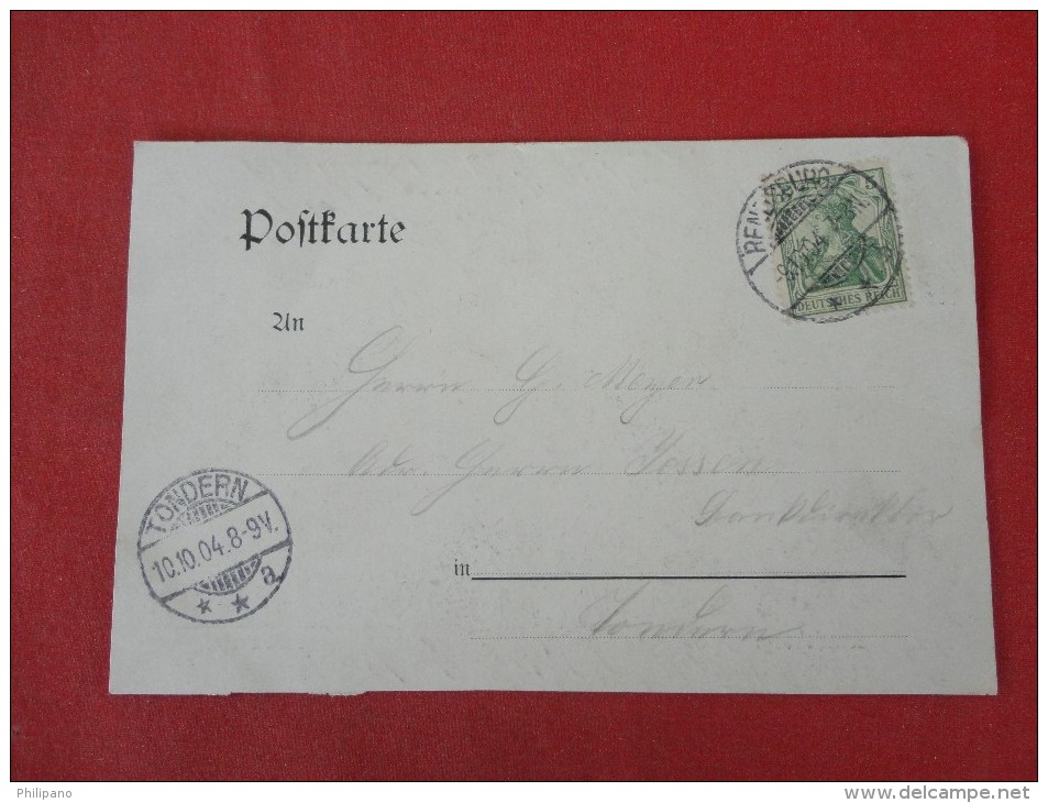 Germany > Schleswig-Holstein> Rendsburg  -Kielerstrafe  Germany  Stamp &  Cancel    Ref-1340 - Rendsburg