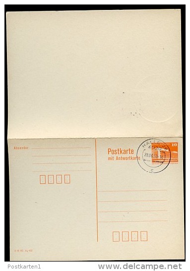 DDR P88 Postkarte Mit Antwort WÄHRUNGSUNION 28.6. - 1.7.1990 - Postkarten - Gebraucht