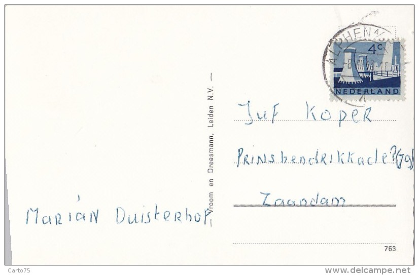 Pays-Bas -  Groeten Uit Alphen A/d Rijn / Postmarked - Alphen A/d Rijn