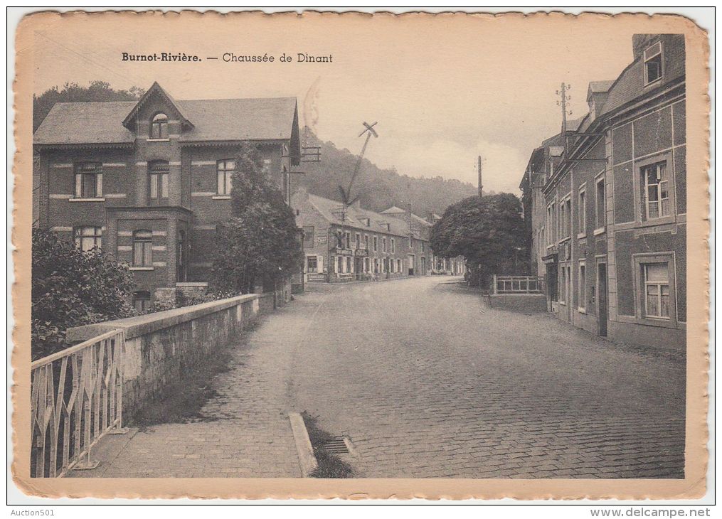 21875g CHAUSSEE De DINANT - Burnot-Rivière  - 14.8x10.5c - Profondeville