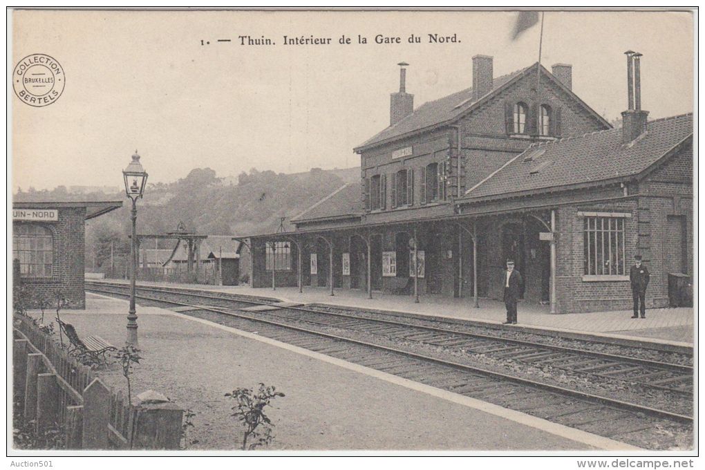 21974g GARE Du NORD - QUAI -Thuin - Thuin