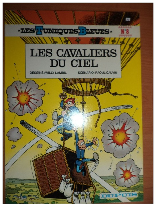 8. Les Cavaliers Du Ciel EO/1976 - Tuniques Bleues, Les