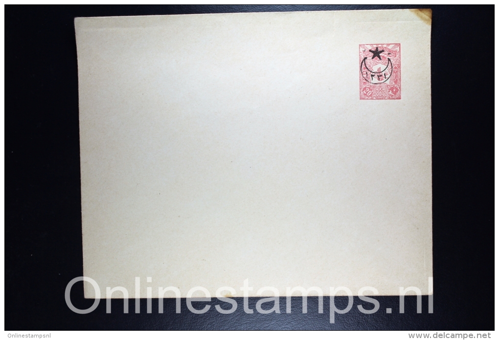 Postes Ottomanes: Letter Enveloppe War Period 1916  Isfl. AN 137,  153 X 123 Mm - Lettres & Documents