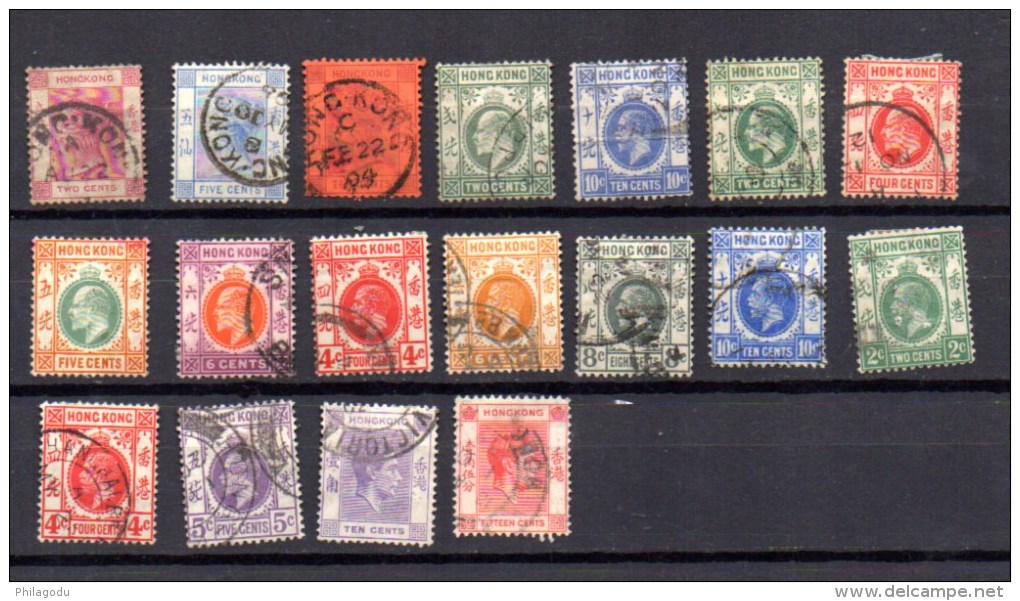 Victoria, Edouard VII, George V Et VI, Entre 33 Et 146, Cote 31,25 € - Usados