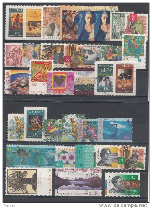 AUSTRALIË Mi.nr LOT DIVERSE  36x   OBLITÉRÉ-USED-GEBRUIKT - Oblitérés