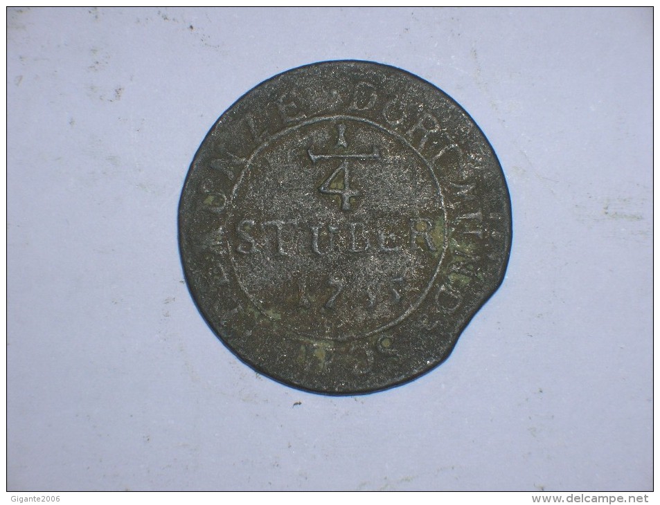 Dortmund 1/4 Stuber 1755 (780) - Monedas Pequeñas & Otras Subdivisiones