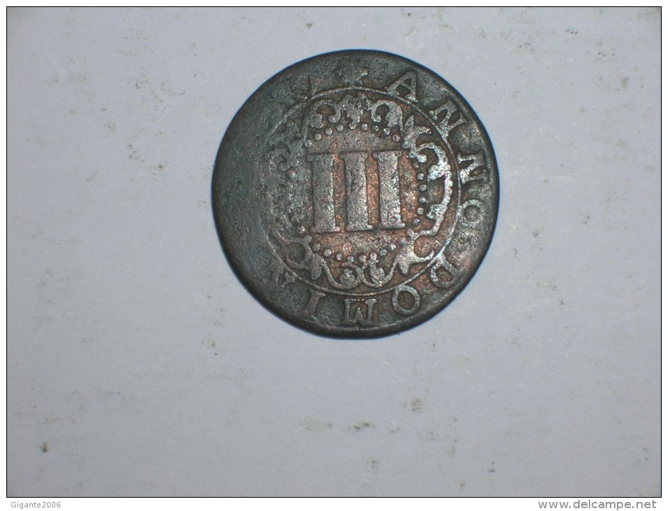 Waldeck 3 Pfennig 1730 ?(800) - Monedas Pequeñas & Otras Subdivisiones