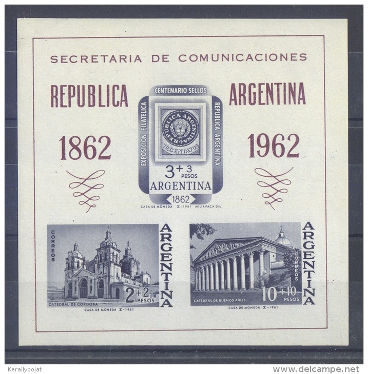 Argentina - 1961 Argentina'62 Block MNH__(TH-10520) - Blokken & Velletjes