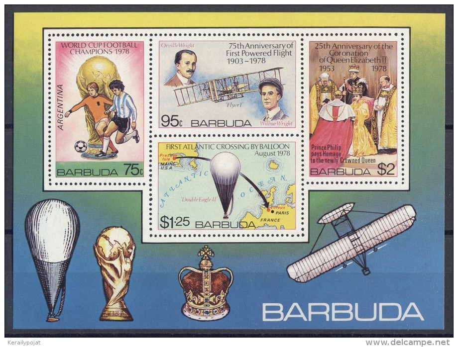 Barbuda - 1978 Events Block MNH__(TH-14257) - Barbuda (...-1981)