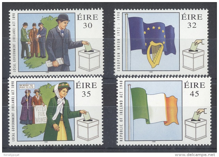 Ireland - 1998 Democracy MNH__(TH-7822) - Ungebraucht