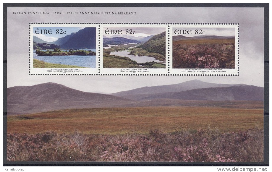 Ireland - 2011 National Parks Block (2) MNH__(TH-13924) - Blocks & Sheetlets