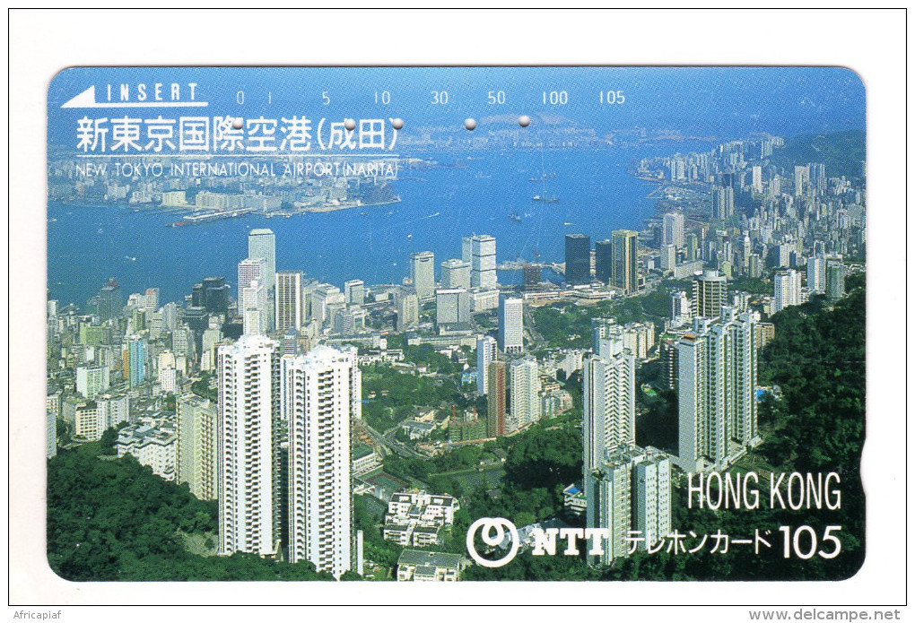 HONG KONG Télécarte Japon - Hongkong