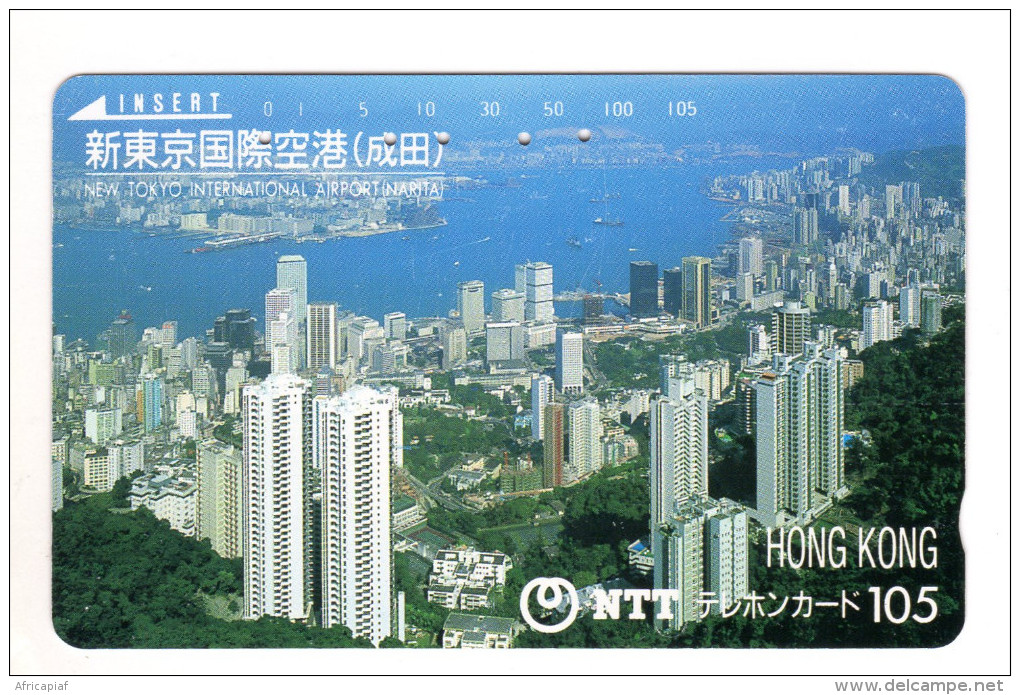 HONG KONG Télécarte Japon - Hong Kong