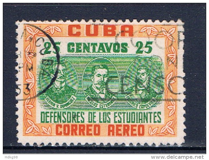 C+ Kuba 1952 Mi 367 Studenten - Oblitérés