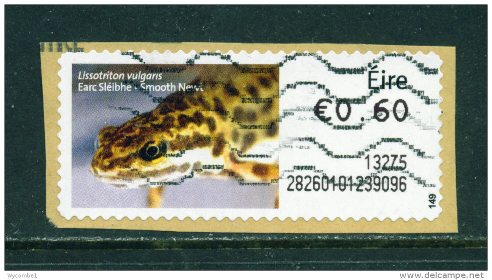 Wholesale/Bundleware  IRELAND - 2012 Post And Go Label  Smooth Newt (Values And Usage Vary)  Used X 10 - Frankeervignetten (Frama)