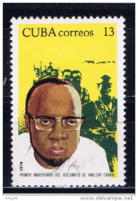 C+ Kuba 1974 Mi 1938 Mnh Cabral - Neufs