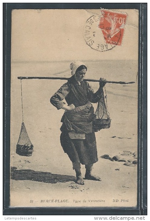 - CPA 62 - Berck-Plage, Type De Verrotière - Berck