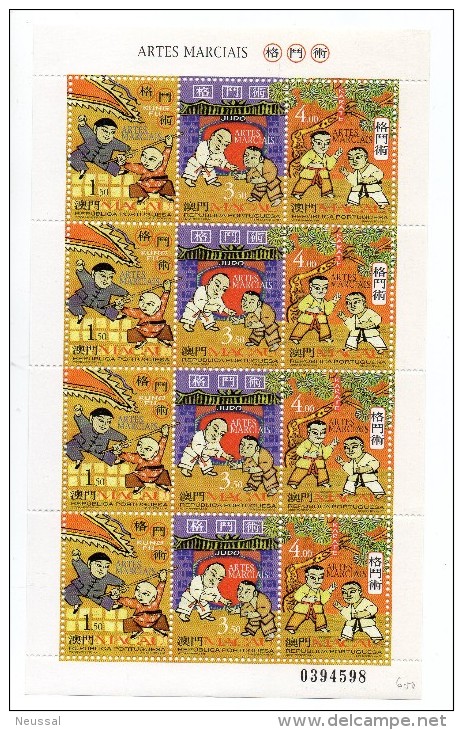 Serie Nº 885/7 En Hojita - Unused Stamps