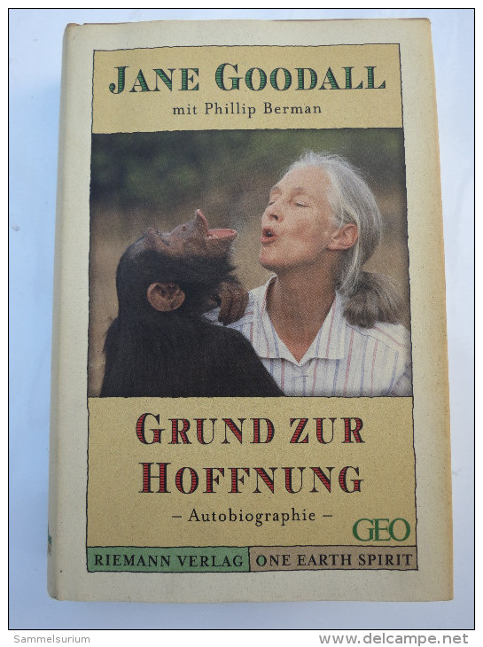 Jane Goodall (mit Phillip Berman) "Grund Zur Hoffnung" Autobiographie - Biografie & Memorie