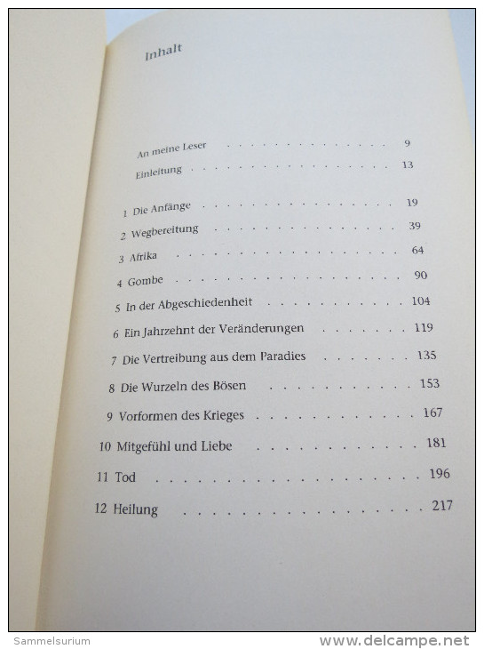 Jane Goodall (mit Phillip Berman) "Grund Zur Hoffnung" Autobiographie - Biografieën & Memoires